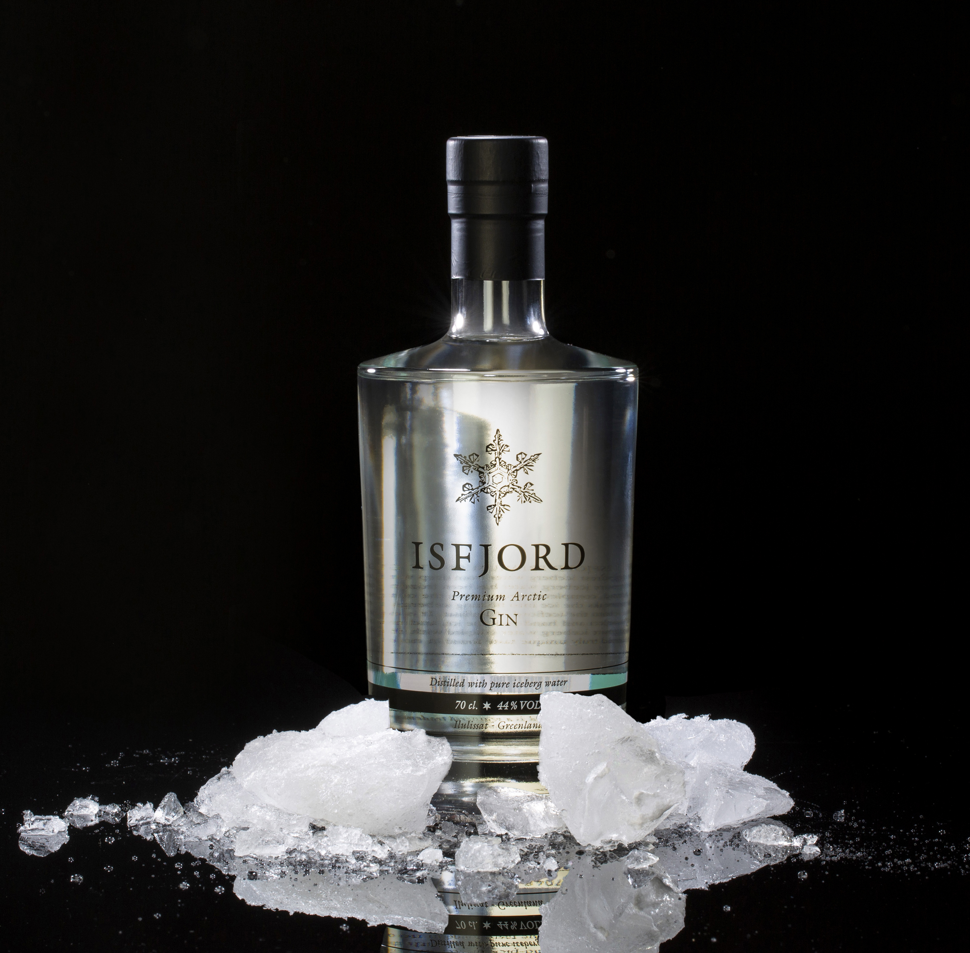 ISFJORD GIN in Black